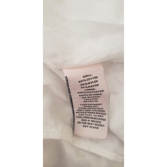 NWT $108 NANETTE LEPORE CANNOLI CREAM LONG LACE VEST SZ MEDIUM - Picture 11 of 12